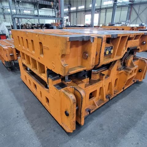 The assembled die on the shop floor